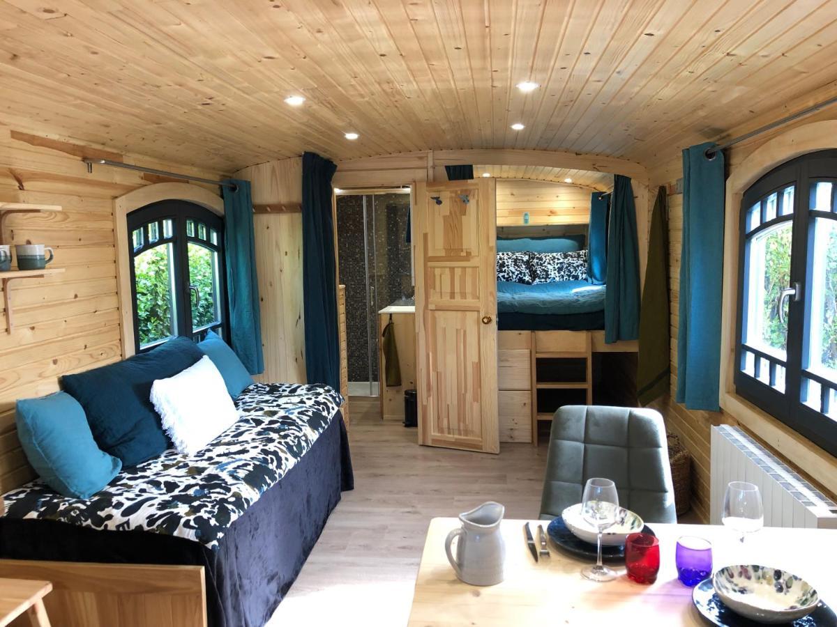 Roulotte Gites O Bien-Etre Massage Spa Sejour Bien-Etre En Hebergement Insolite Roulotte Karantez Ou En Gites Melon Ou Yock A 800 M Des Plages Maison D'Hote Drogou Porspoder Esterno foto